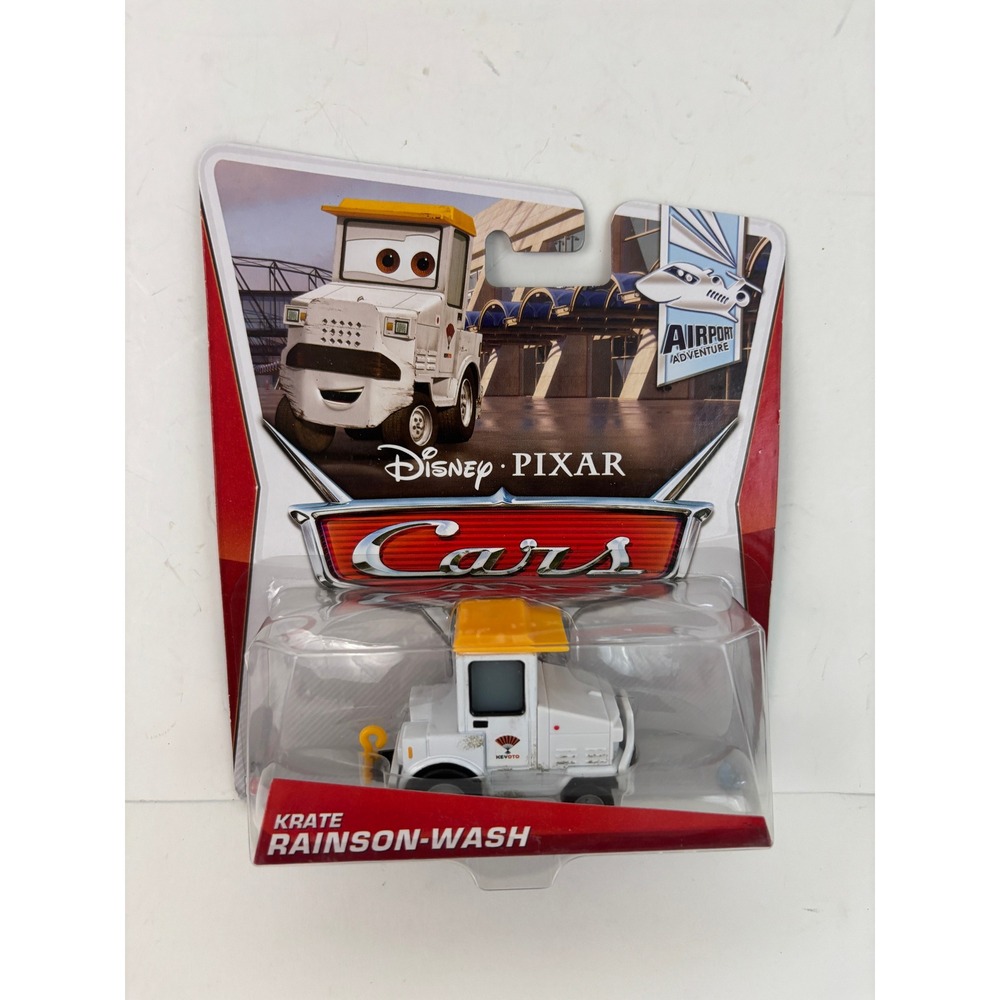 Disney Pixar Cars Krate Rainson-Wash Airport Adventure 2013 Sealed